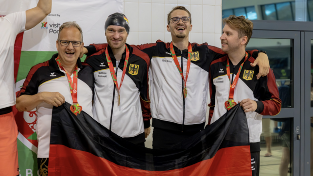 World Transplant Games - Teamfoto Schwimmen